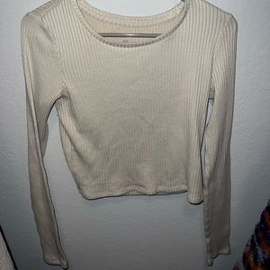 American Eagle long sleeve crop top
